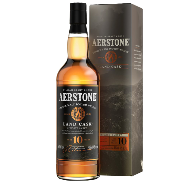格蘭父子Aerstone10年陸地桶單一純麥威士忌700ml